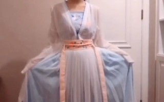 小胖妹冬天汉服穿搭，小胖妹冬天汉服穿搭图片