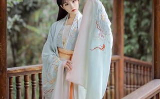 时尚穿搭古风汉服包子脸，汉服包头发型