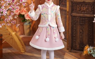 汉服新年穿搭女儿童，汉服新年穿搭女儿童图片